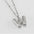 Wholesale  bubble letter necklace 18K stainless steel English letter pendant jewelry