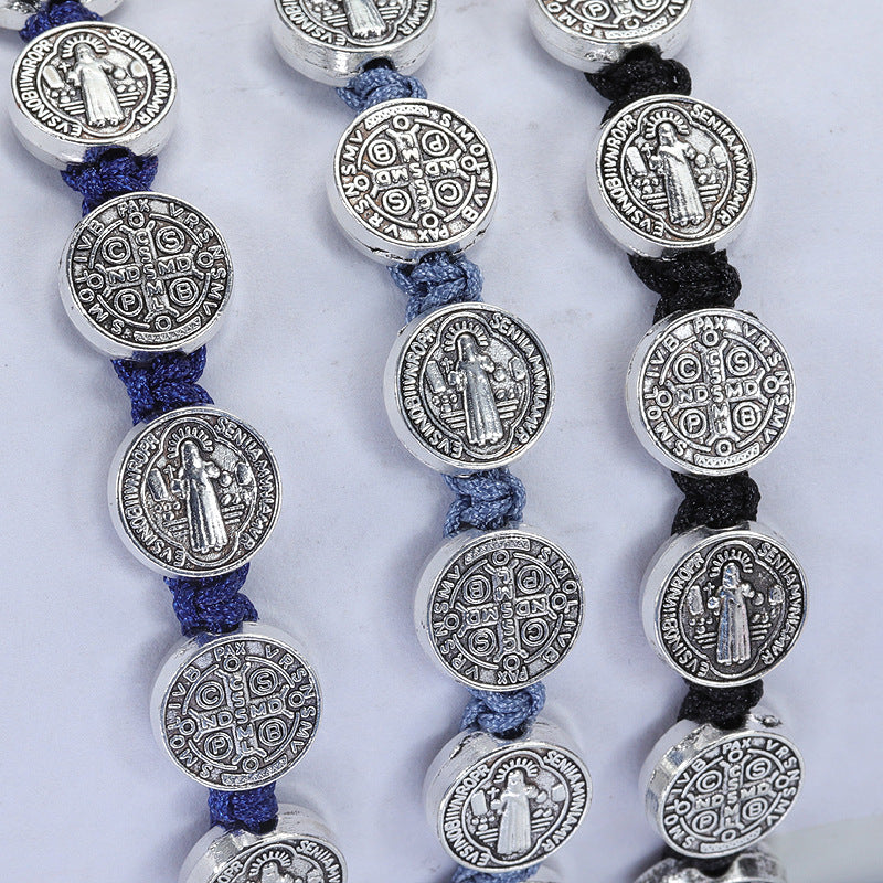 Wholesale figure portrait woven bracelet