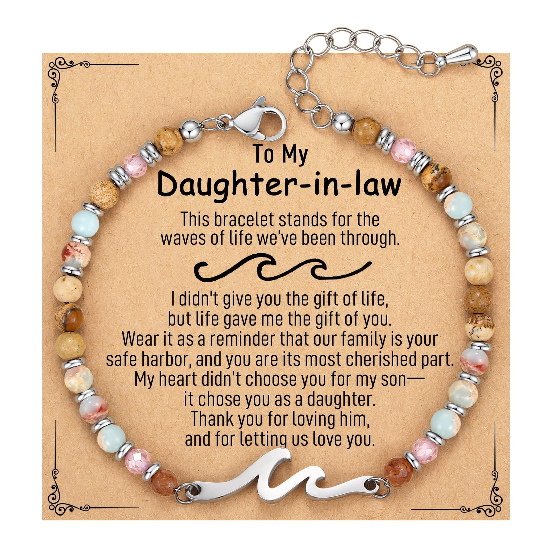 Wholesale Wave Shoushan Stone Bracelet for Everyday Wear Fashion Accessory