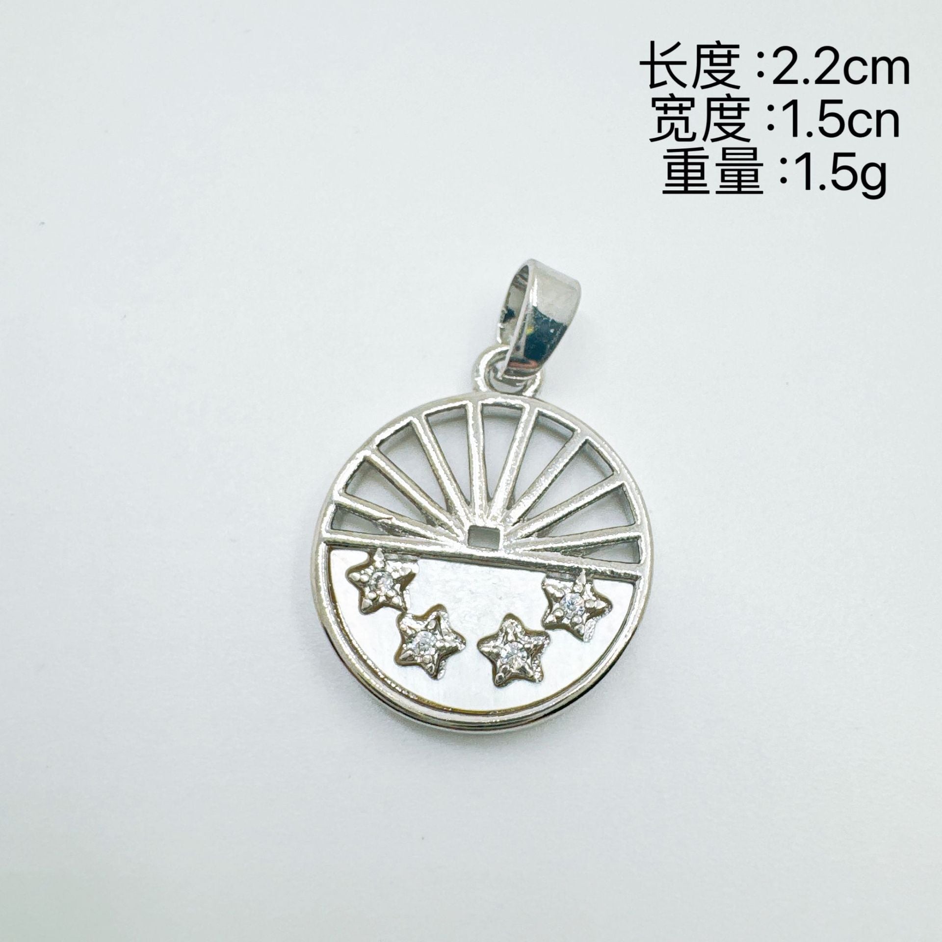 Wholesale Gold Plated Copper Star Pendant Necklace Chic Fashion Accessory for Women