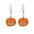 Wholesale  Diamond-Encrusted Zinc Alloy Cat Pumpkin  Web Skull Earrings