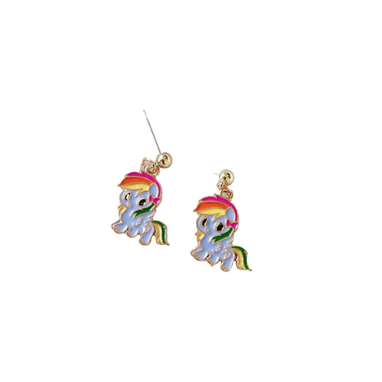 Wholesale Cartoon Cute S925 Silver Needle Earrings ACC-ES-Yijia005