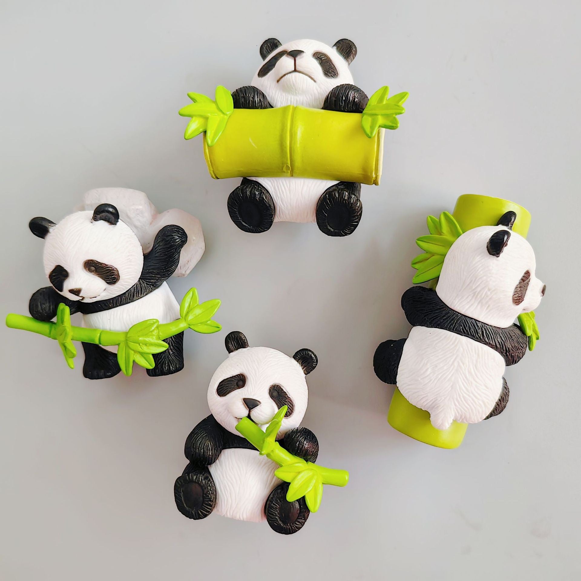 Wholesale Cute 3D Panda Refrigerator Magnets Home Decor Souvenir Gift