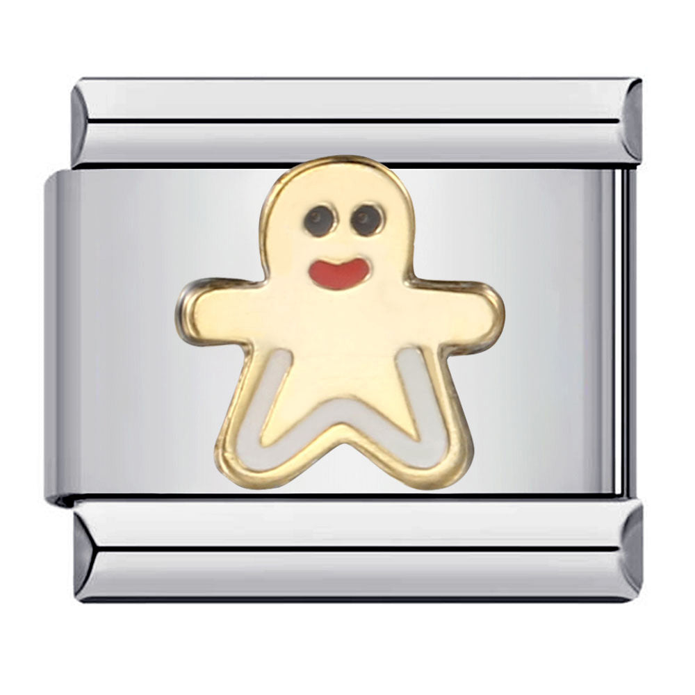 Wholesale  Italian Modular Good Mood DIY Stainless Steel Bracelet