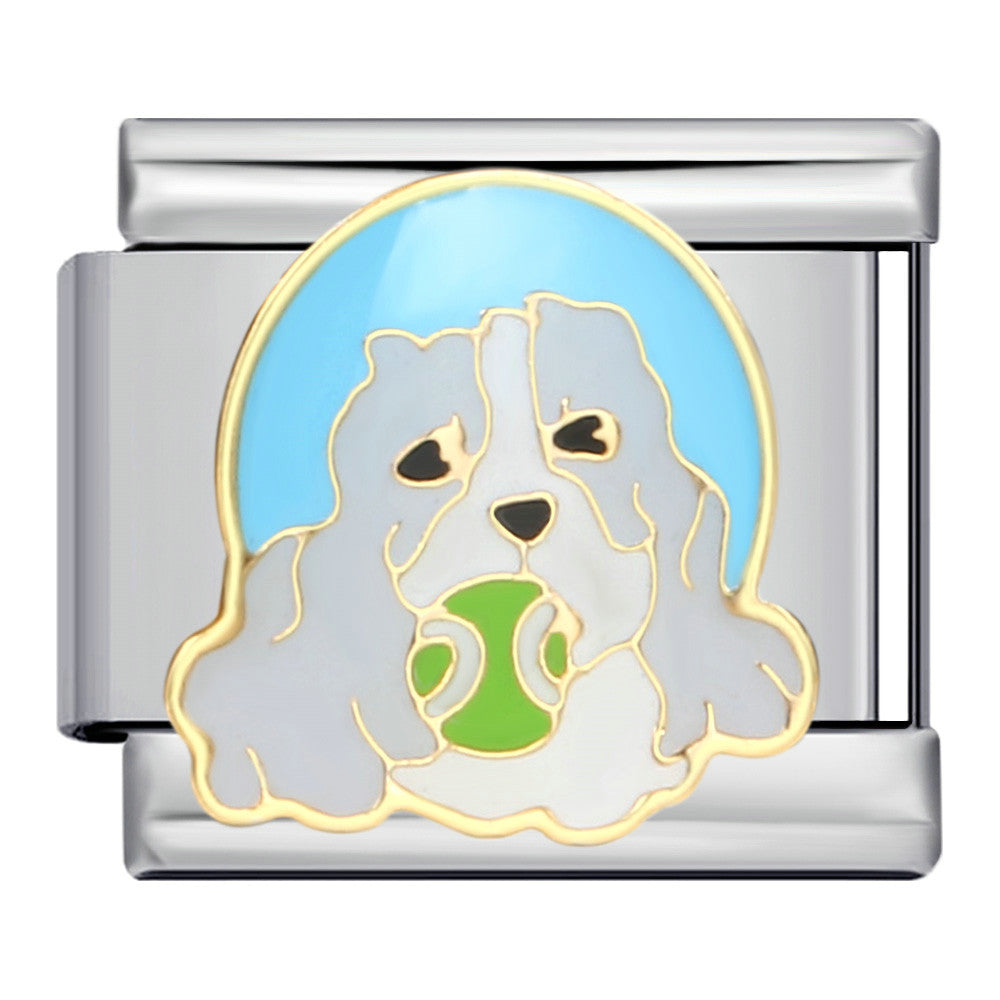 Wholesale  Italian Charm Bracelet Splicing Cute  Stainless Steel Composable Bracelet