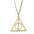 Wholesale Deathly Hallows Triangle Pendant Sweater Necklace