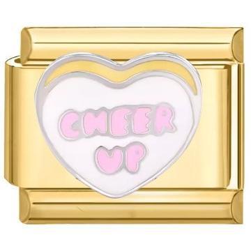 Wholesale  Italian Charm Bracelet 9mm DIY Cheers Leo Tombstone  Creative Stainless Steel Composable Bracelet