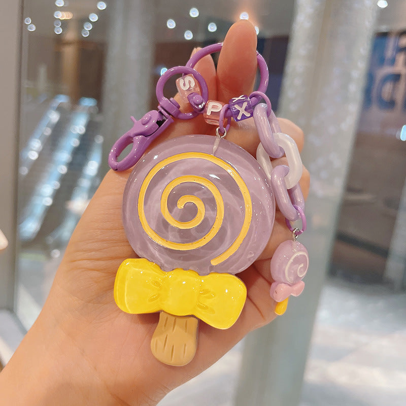 Wholesale Lollipop Resin Keychain Lanyard Keychain ACC-KC-ShuoT017