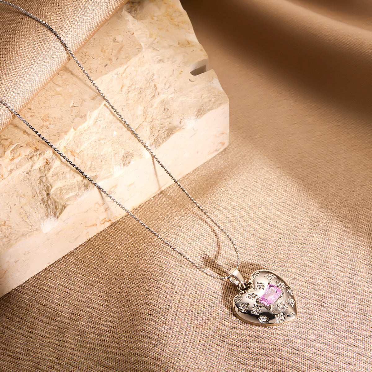 Wholesale Real Gold Copper Pendant Titanium Steel Necklace