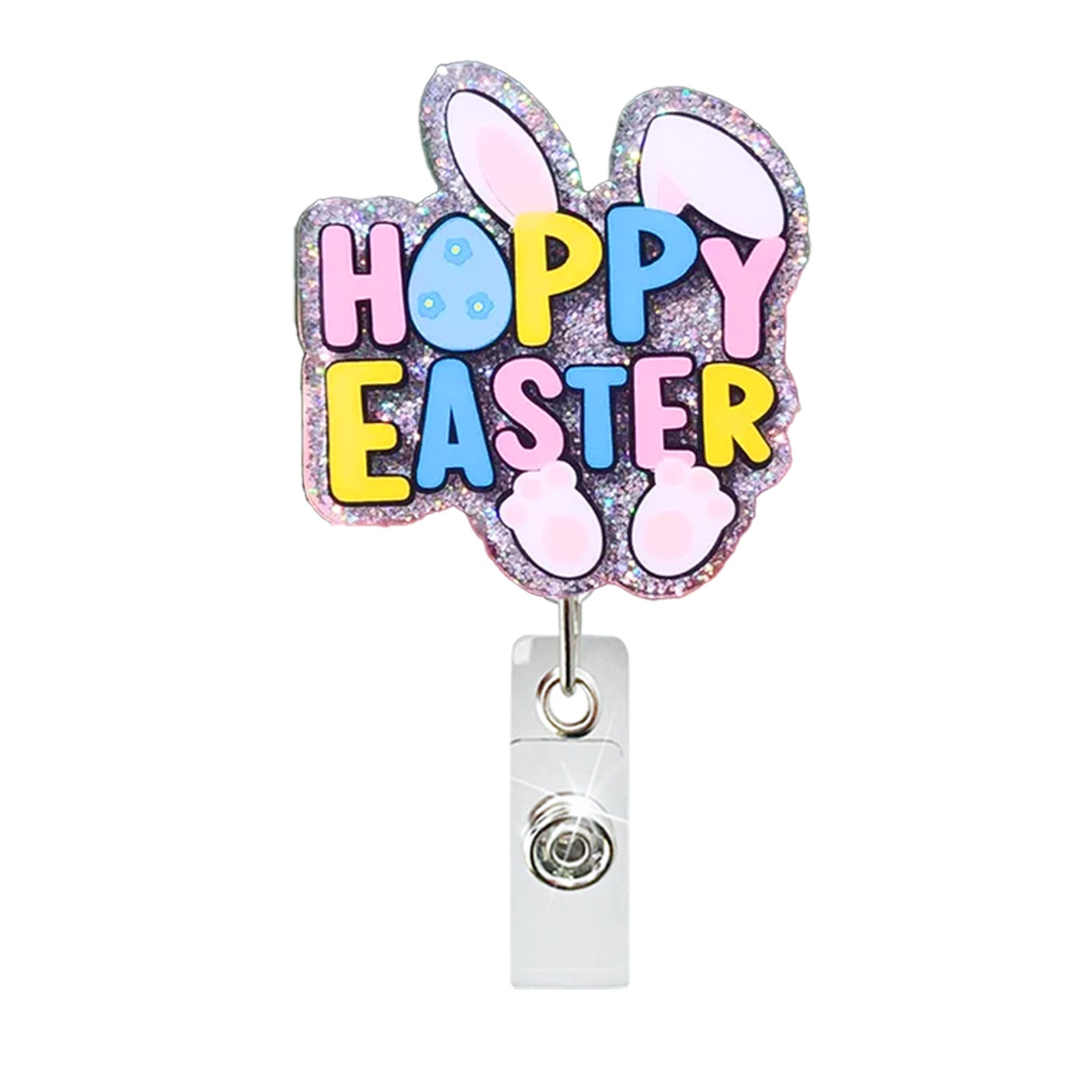 Wholesale Easter Bunny Egg Acrylic Badge Reels