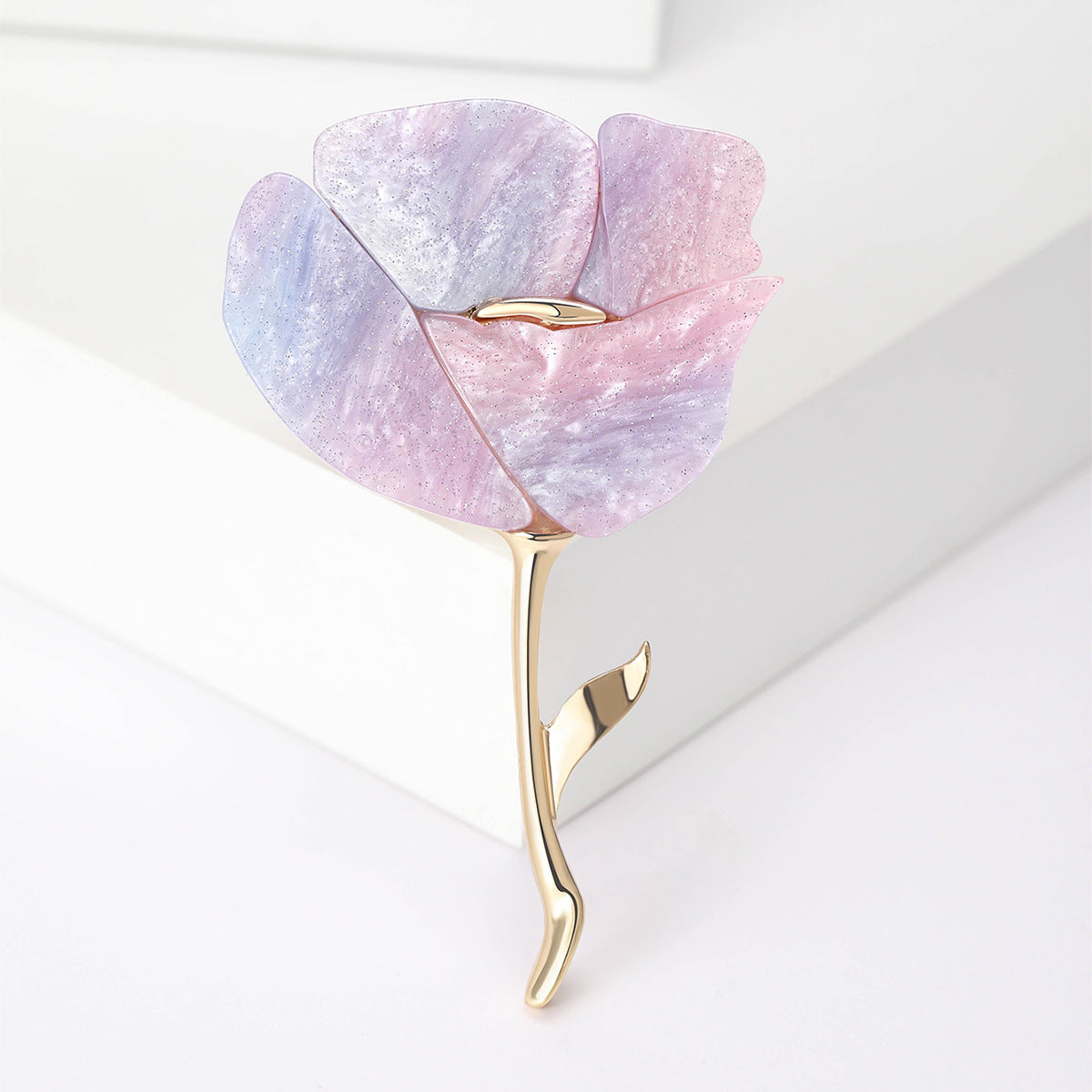 Wholesale Sweet Red Brooch Alloy Pin Fashionable Women S Decorative Accessory For Daily Outfits