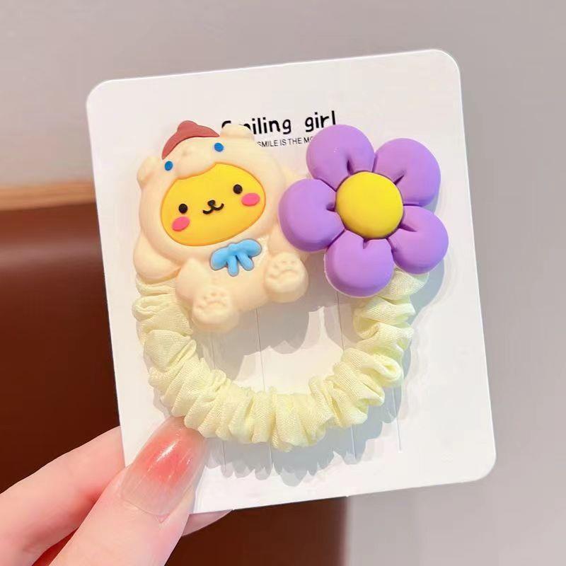 Wholesale Children's Hair Bands Cute Cartoon Character Hair Scrunchies ACCVIP-HS-Yint003