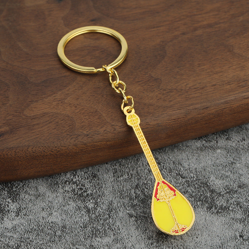 Wholesale Color Alloy Dongbula Keychain