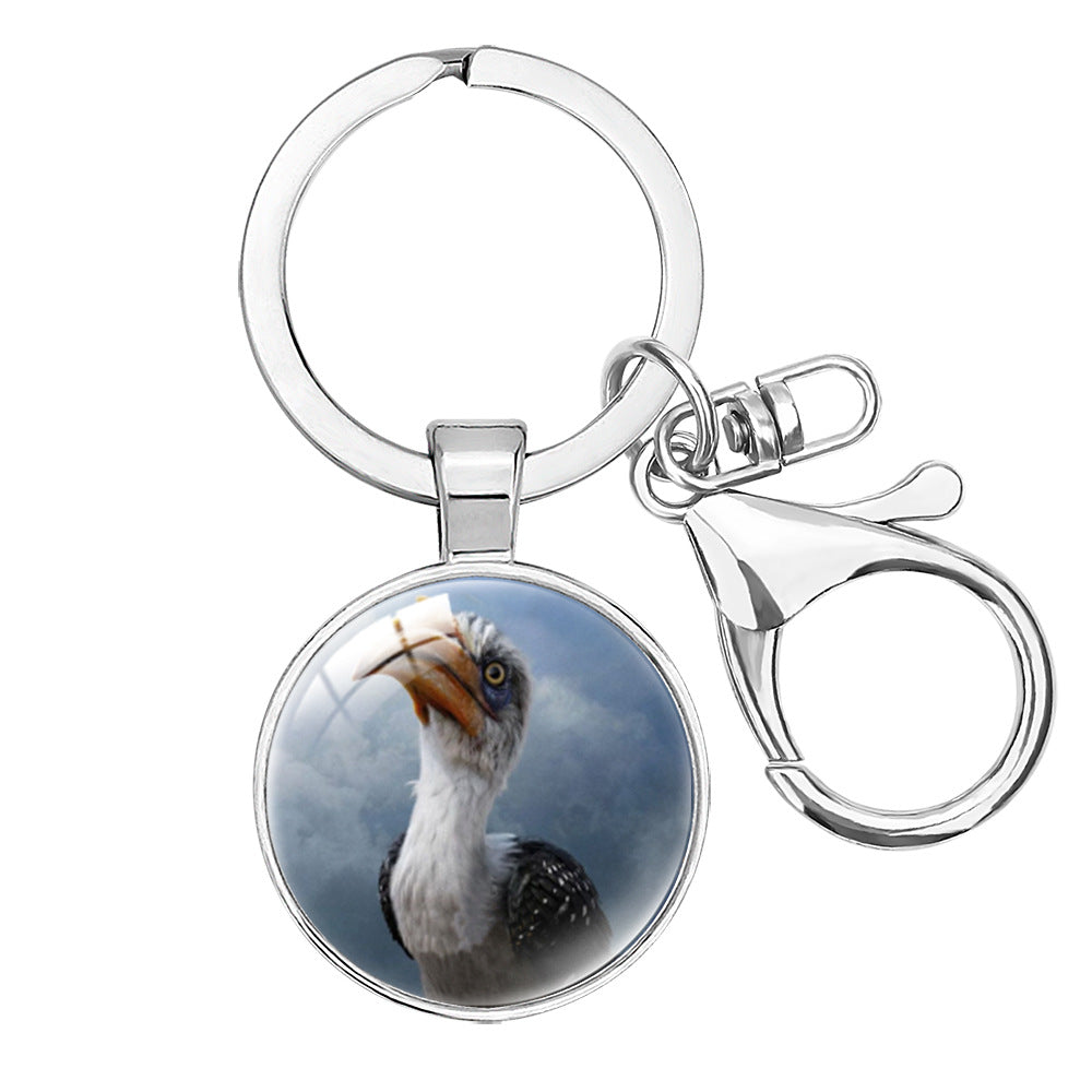 Wholesale Cartoon lion decoration keychain