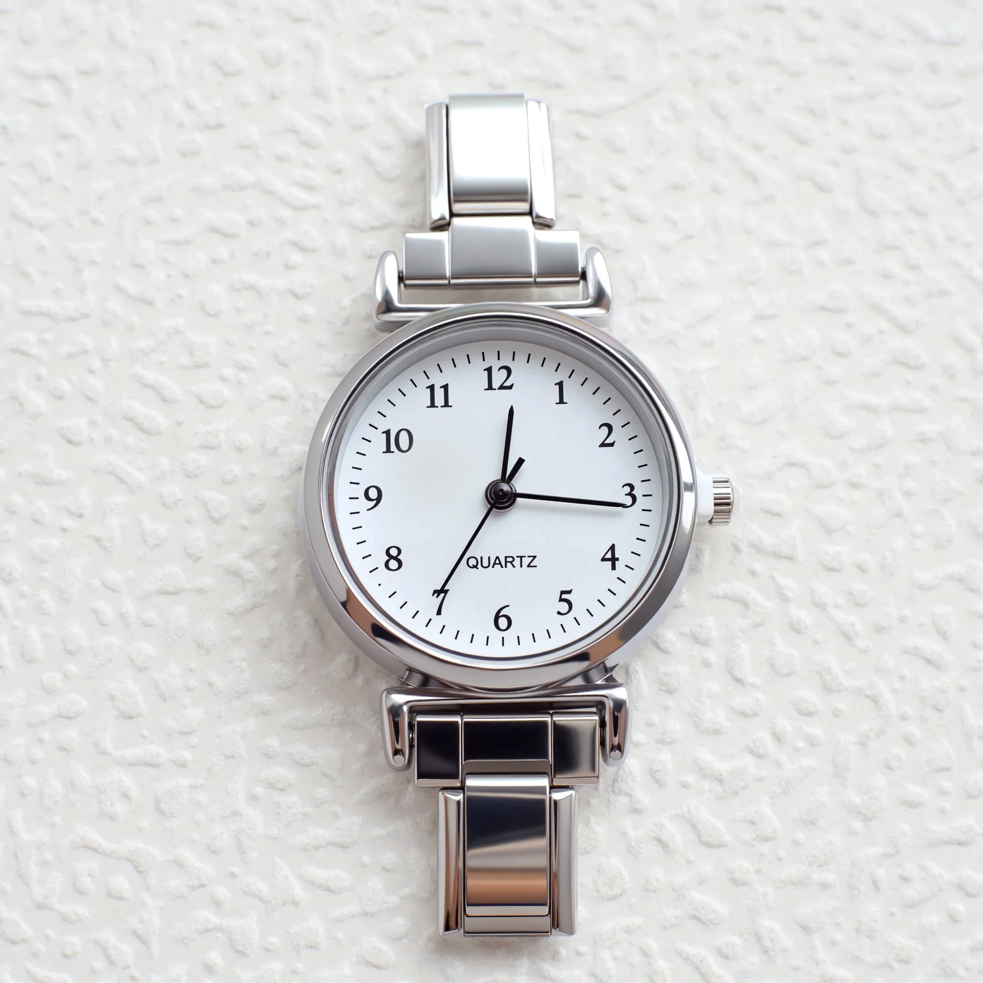 Wholesale Italian Charm Bracelet Quartz Watch Stainless Steel Composable Bracelet