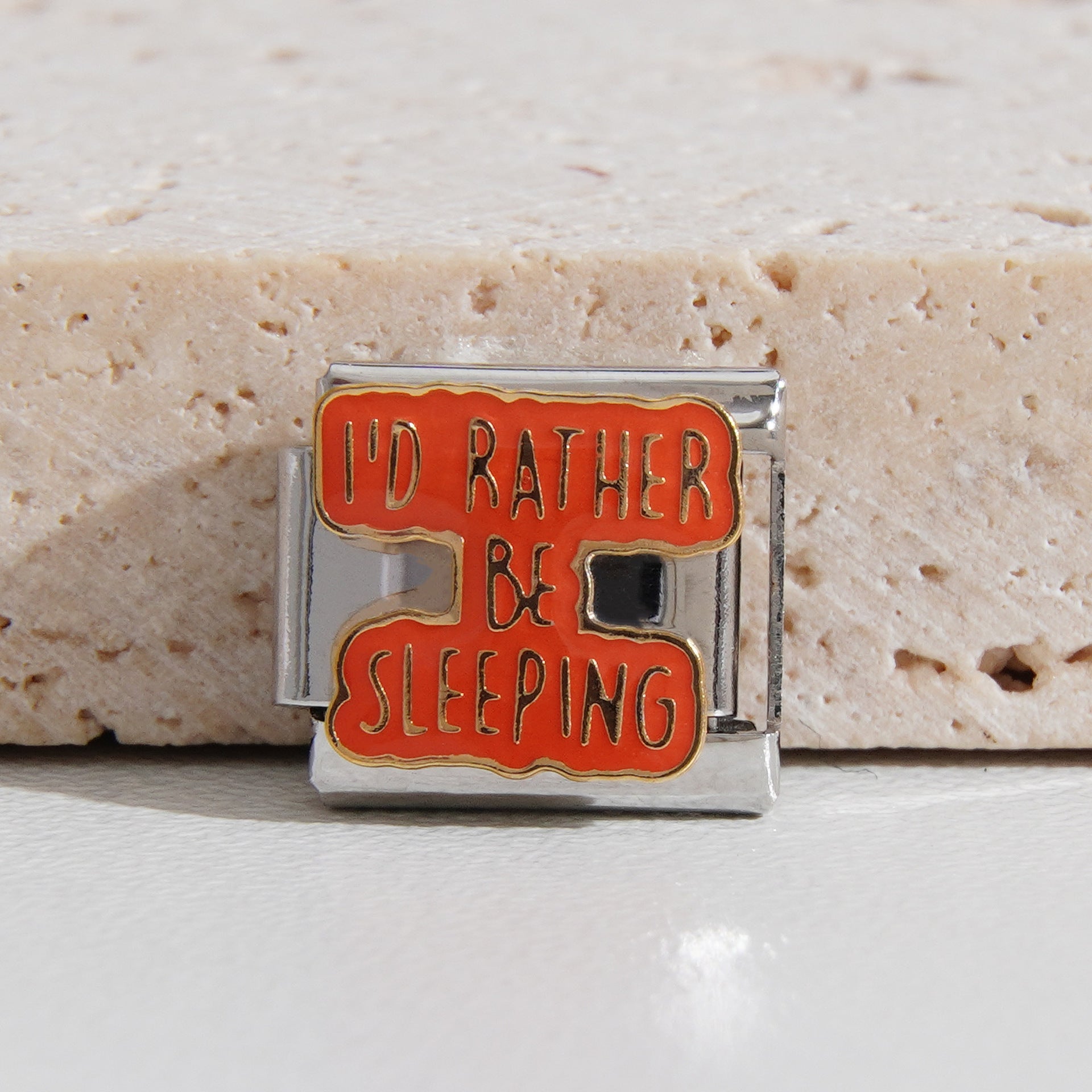 Wholesale Italian Charm Bracelet 9mm DIY Splicing English Letters Stainless Steel Composable Bracelet