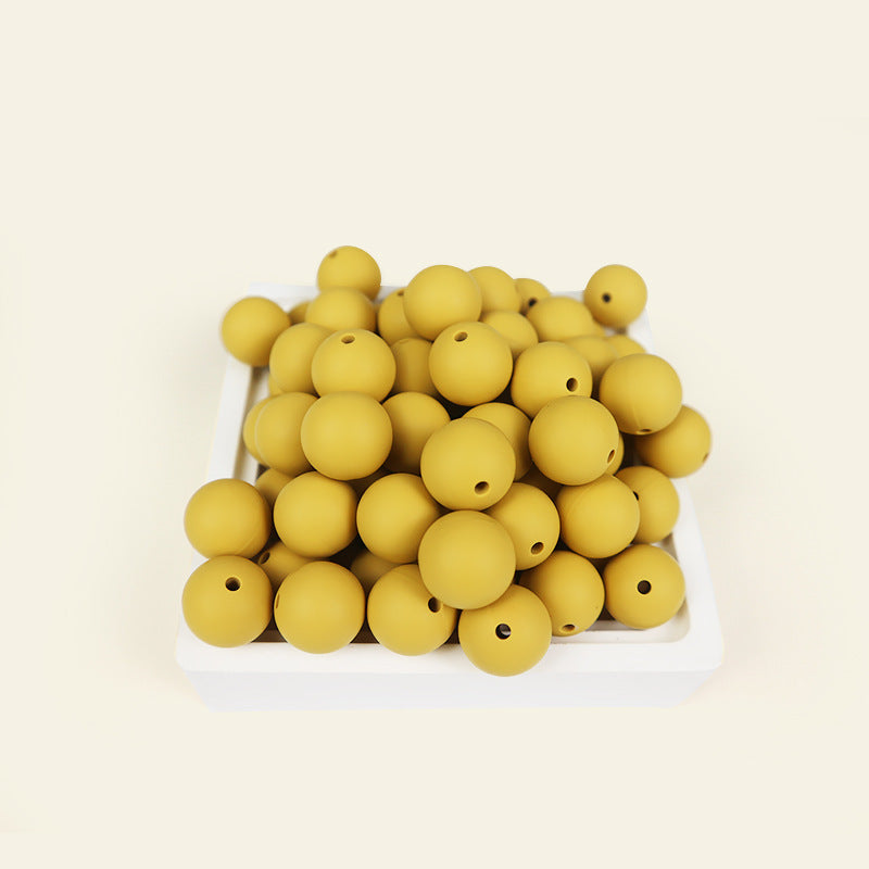 Wholesale 100pcs 15mm Silicone Ball DIY for Beadable ACC-BDS-JIaHao004