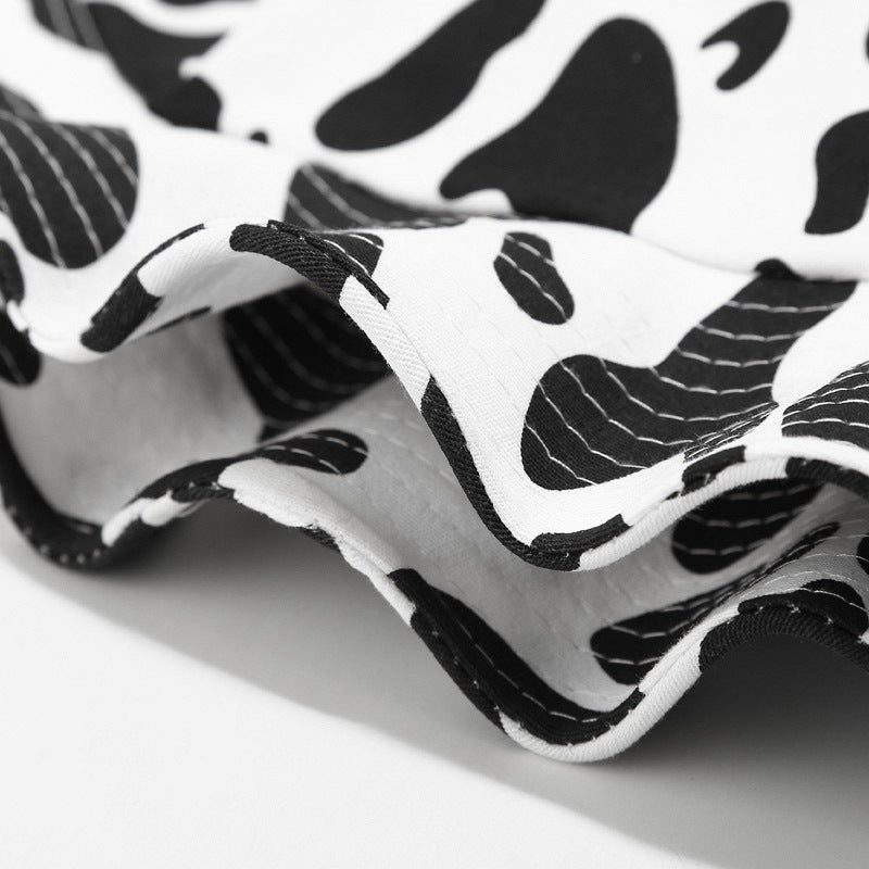 Wholesale Cow Ears Cow Print Cartoon Fisherman Hat Bucket Hat ACC-HT-LvYi010
