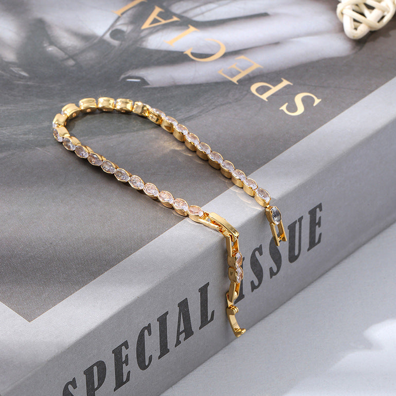 Wholesale Zircon Full Diamond Bracelet Crystal Bracelet ACC-BT-Jiay002