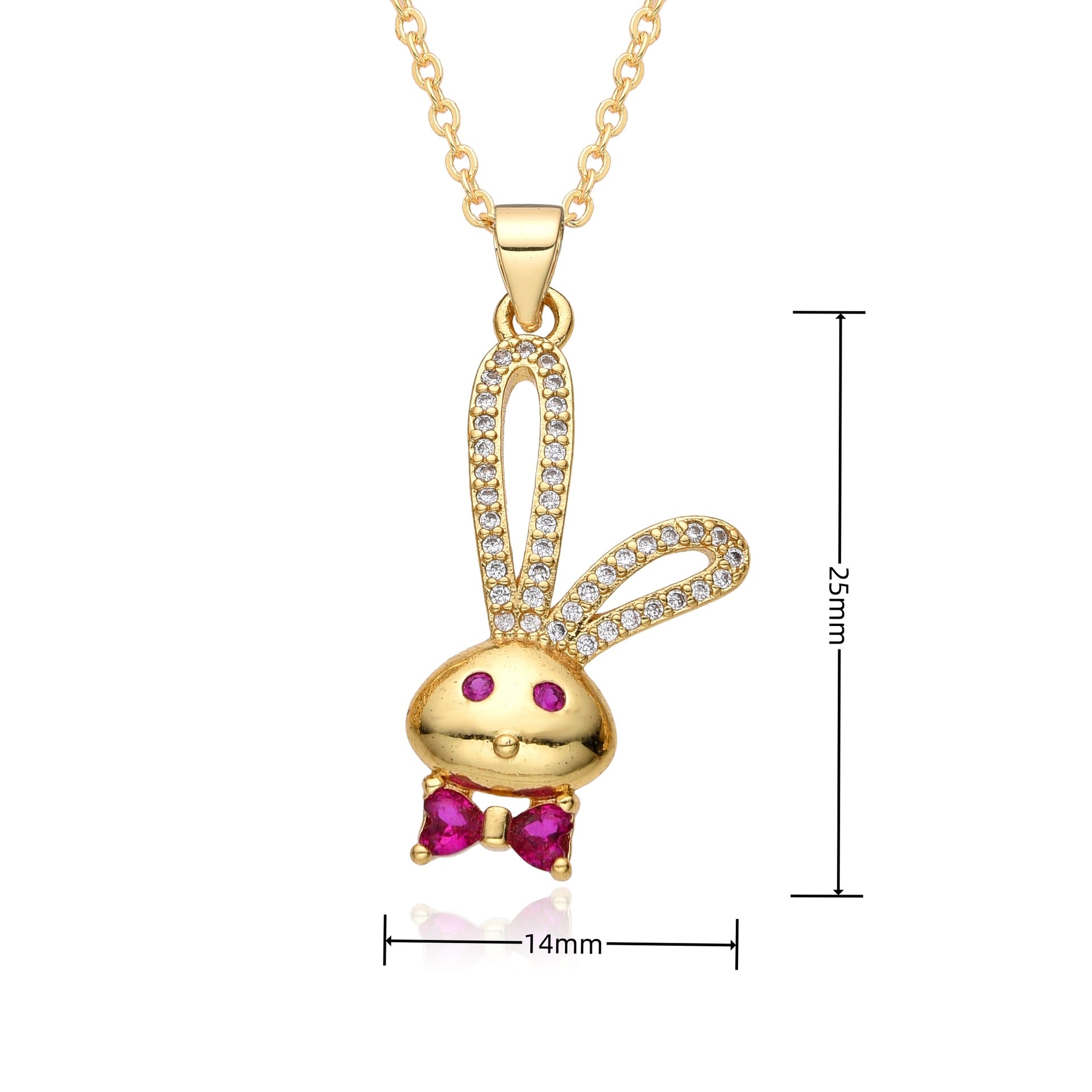 Wholesale  fashion personality Dragonfly panda necklace