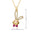 Wholesale  fashion personality Dragonfly panda necklace