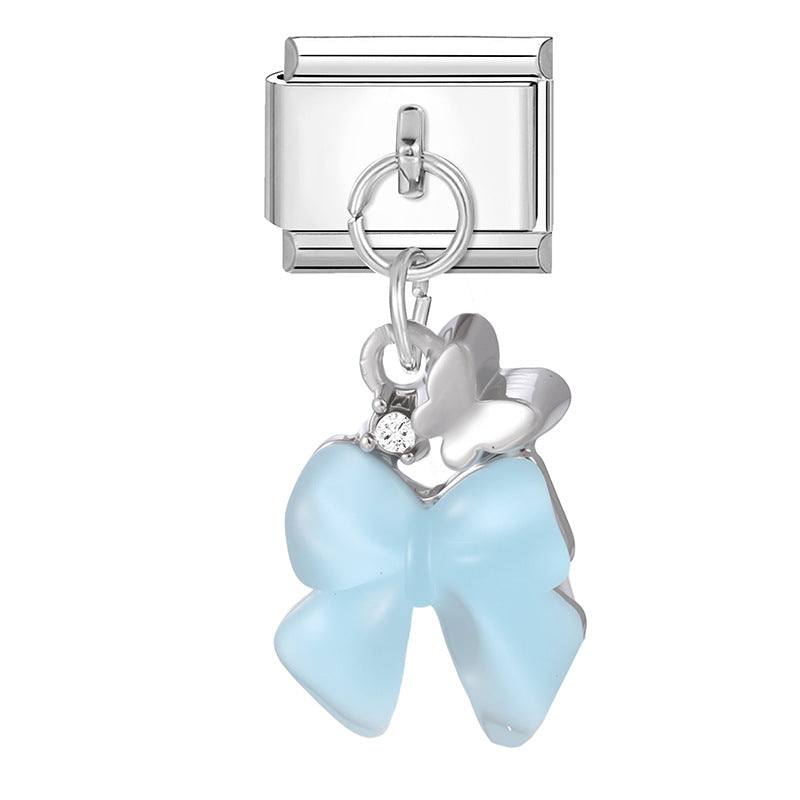 Wholesale 9mm Italian Charm Starter Bracelets DIY Pendant Style Stainless Steel Composable Bracelet