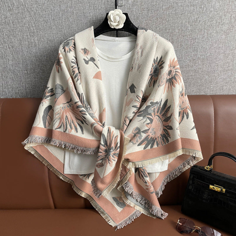 Wholesale Large Square Towel Silk Scarf