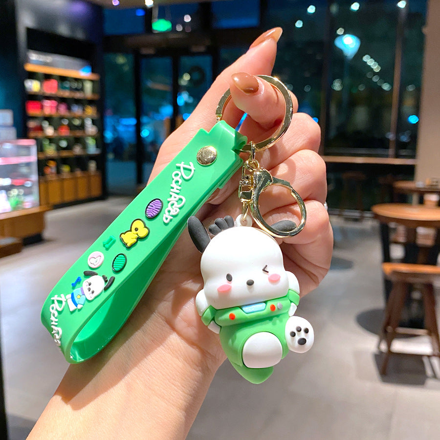 Wholesale Cartoon PVC Soft Glue Cute Keychain ACCVIP-KC-GongZ029