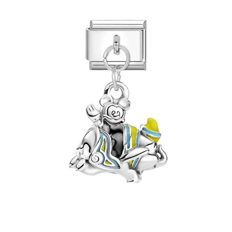 Wholesale Ocean Cartoon Modular Bracelet with Detachable Charms for Everyday Jewelry Accessory