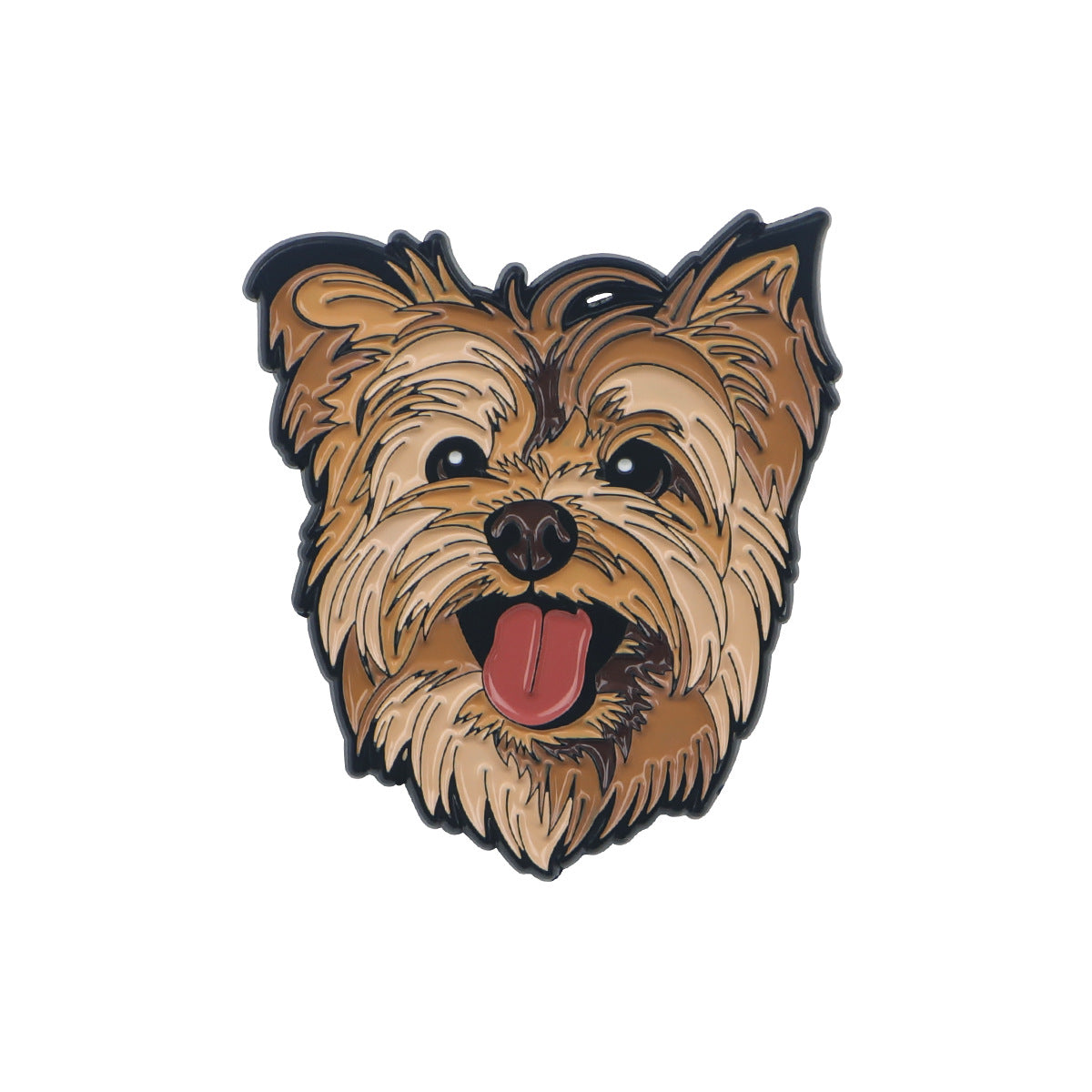 Wholesale 5pcs Alloy cartoon pet dog brooch