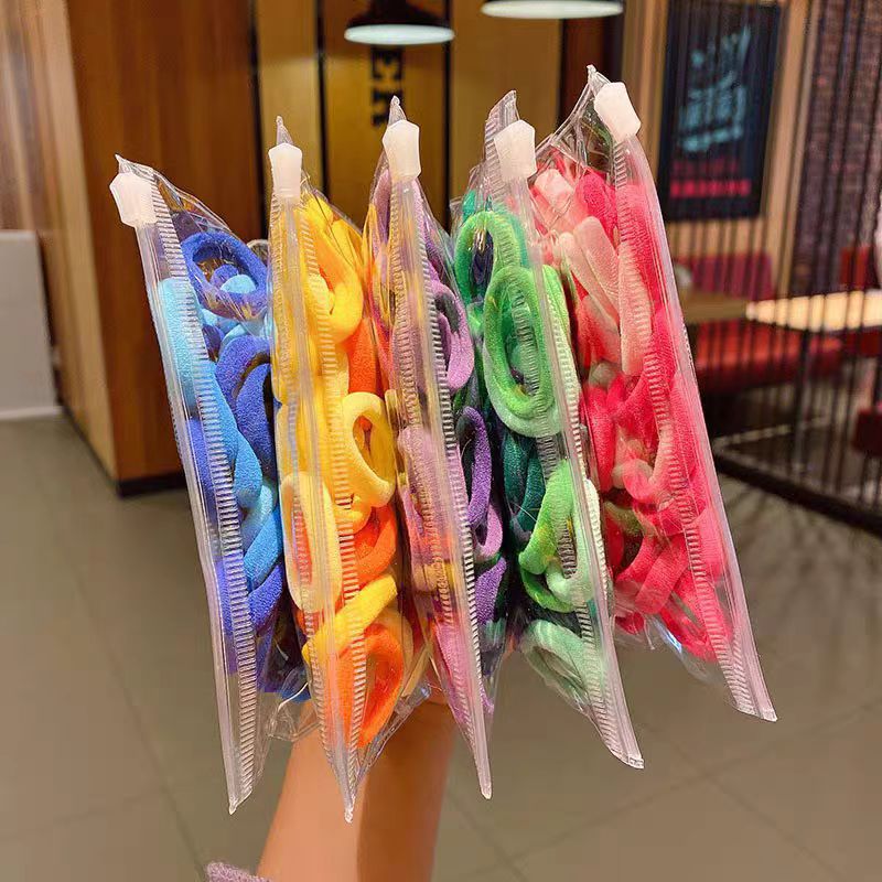 Wholesale 50pcs Children's Spandex Hair Scrunchies ACC-HS-Mengz001
