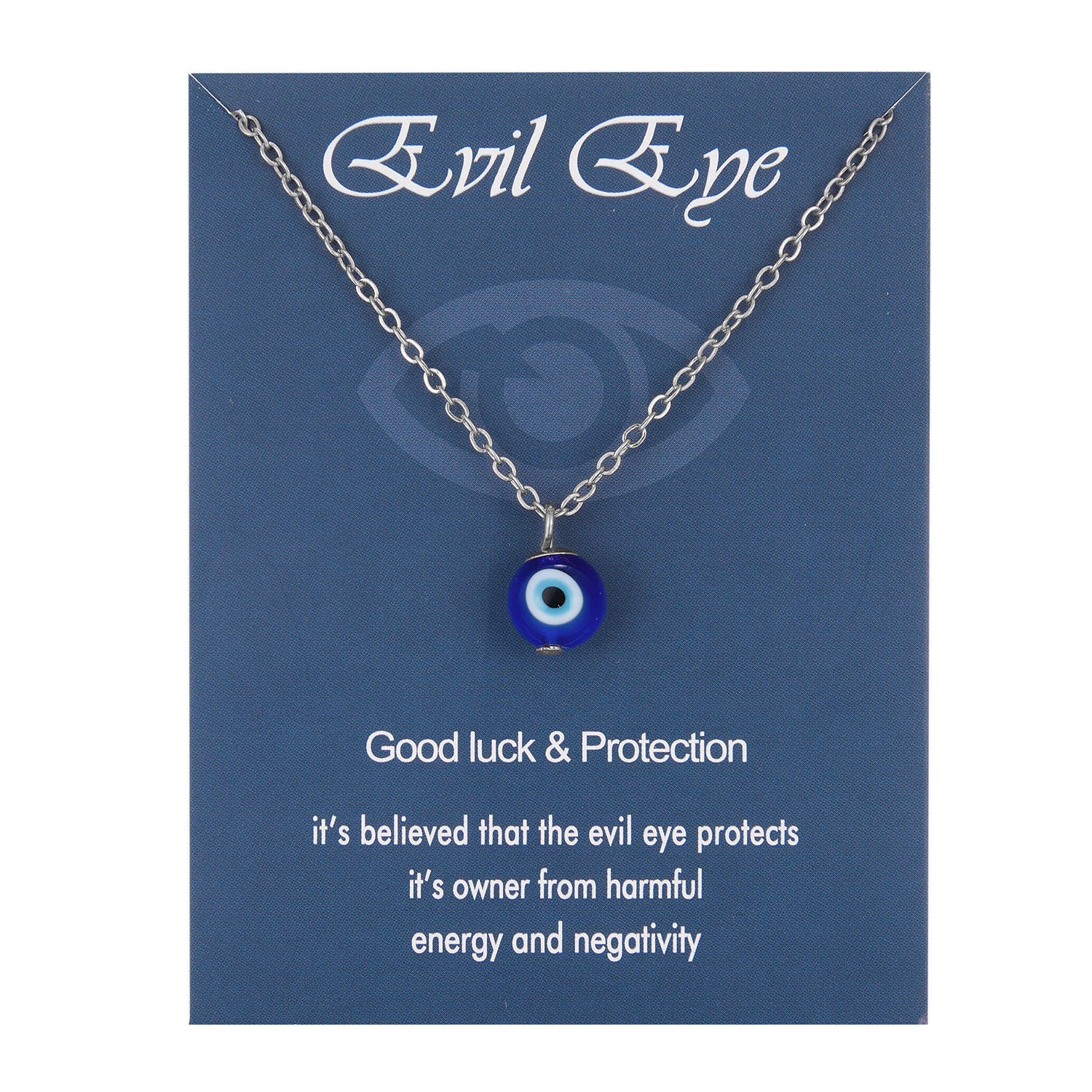 Wholesale Devil' s Eye Blue Necklace