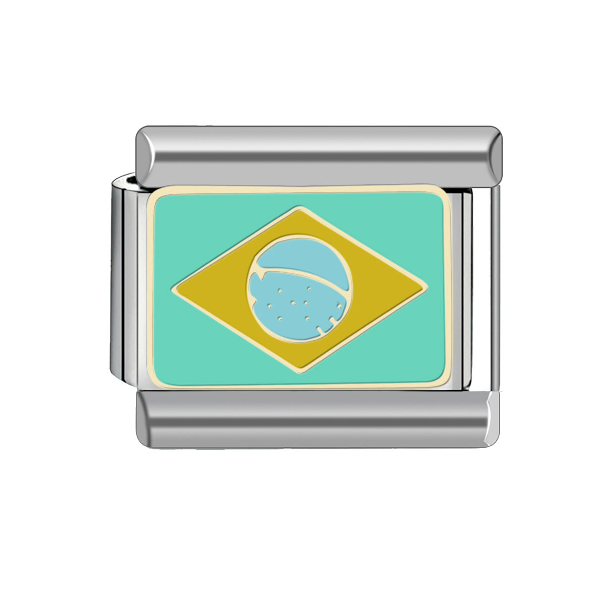 Wholesale Italian Charm Bracelet Flag Bracelet 9mm DIY Pattern Free Stitching Detachable Composable Bracelet ACC-BT-JL014