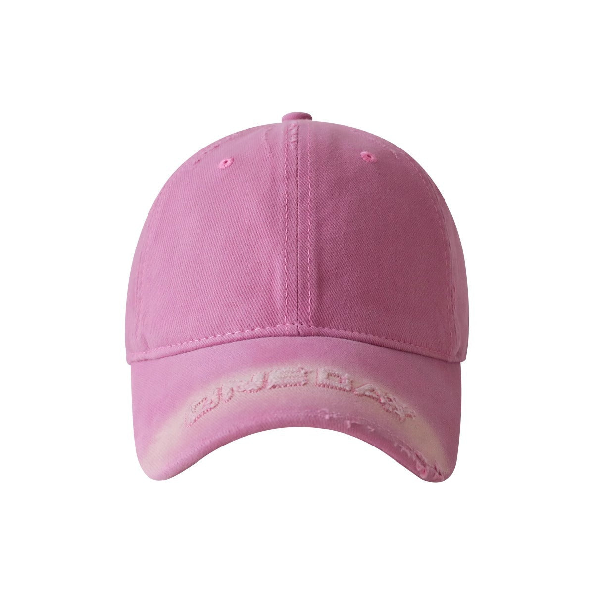 Wholesale Retro Frayed Edge Tie-dye Letter Hole Baseball Cap ACC-HT-Ruix007