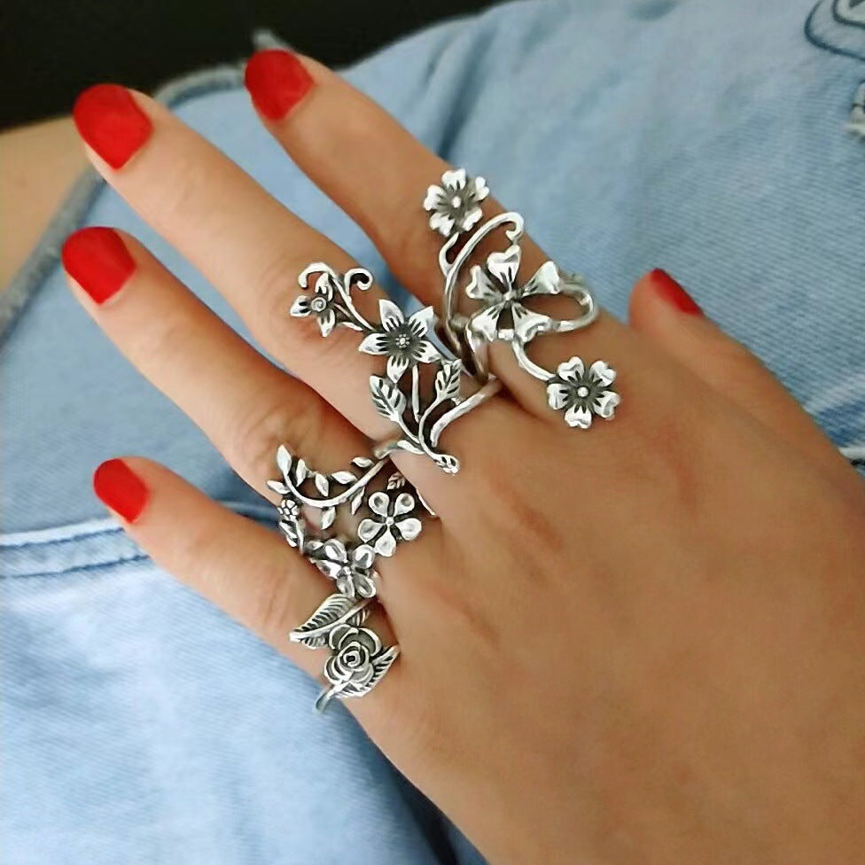 Wholesale  Flower-Shaped Rings