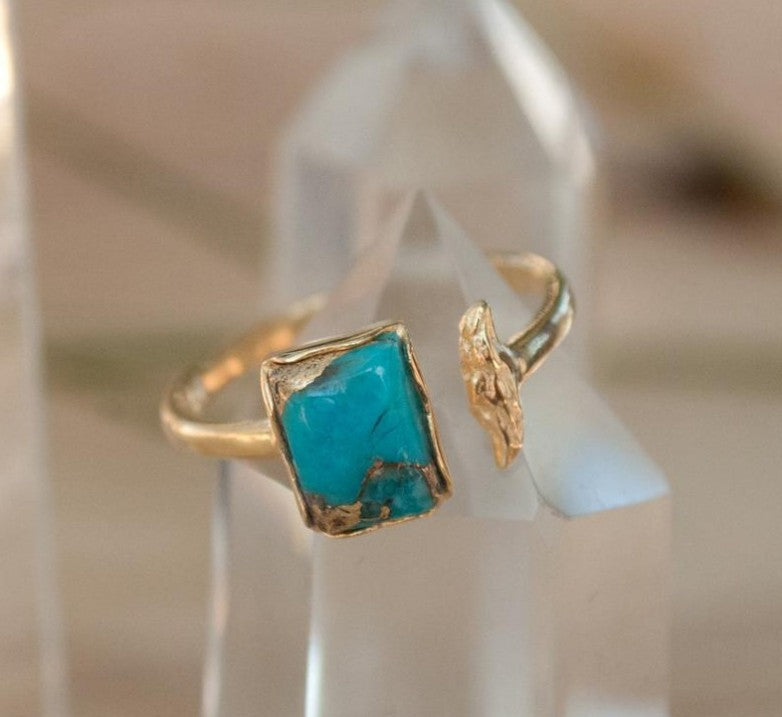 Wholesale Silver Alloy Bohemian Geometric Adjustable Open Ring Fashion Jewelry