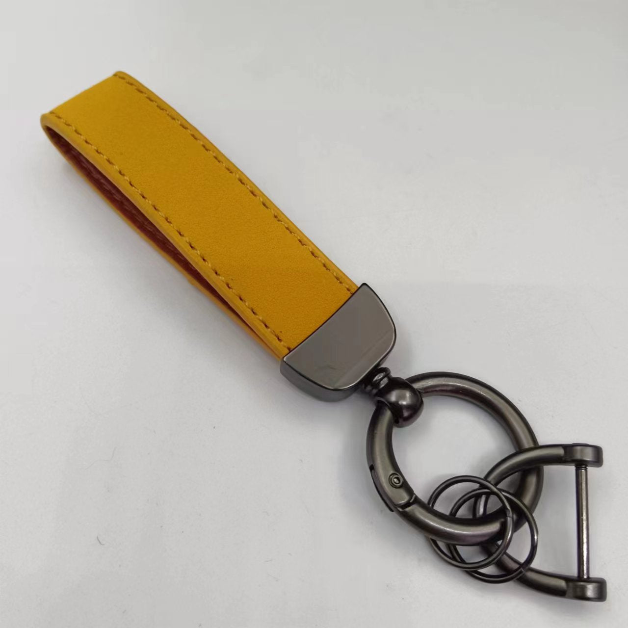 Wholesale Zinc Alloy Keychain Black Gunmetal Hardware Decorative Accessory for Wedding Gift