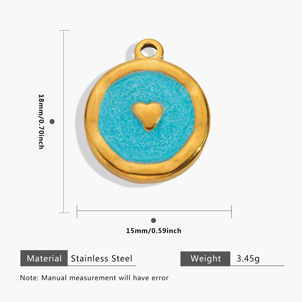Wholesale Stainless Steel  Pearl Pendant Oil Drop Key Lock Pendant