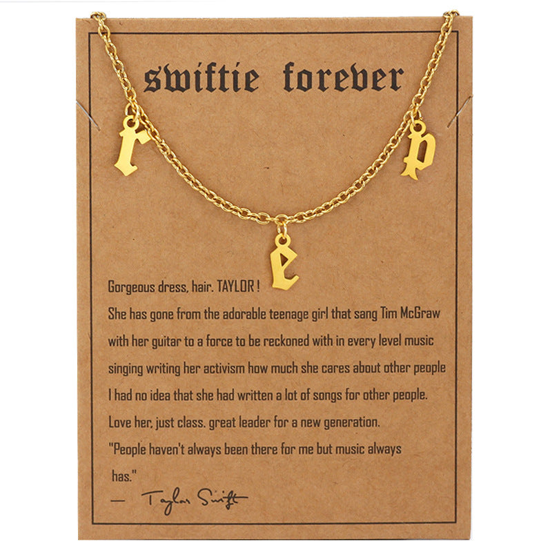 Wholesale Stainless Steel Music Enthusiast Gift Necklace ACC-NE-JYun001