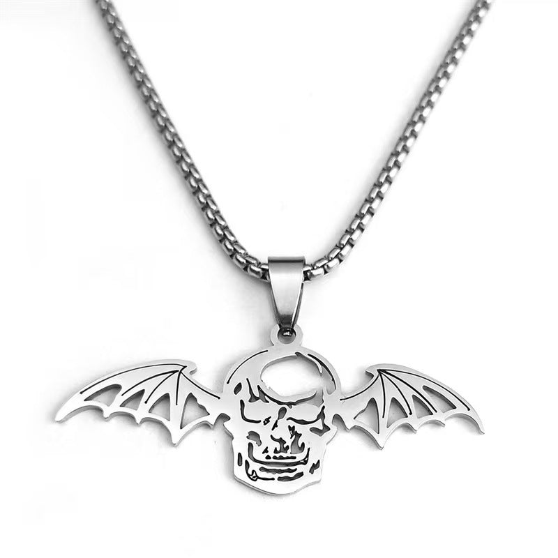 Wholesale Stainless Steel Vampire Vintage  Necklace