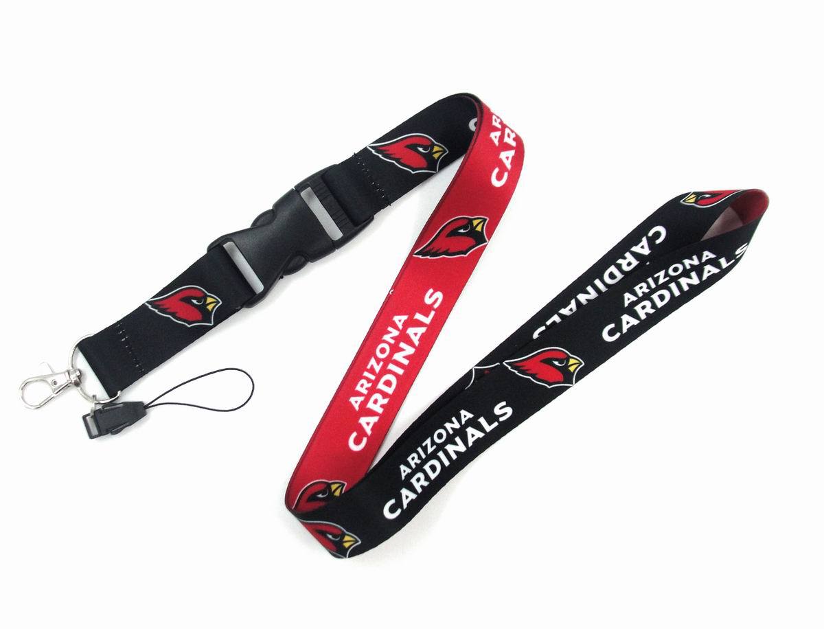 Wholesale Heat transfer football team Lanyard Keychain