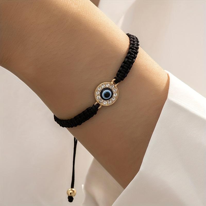 Wholesale Red Rope Adjustable Evil Eye Braided Bracelet Vintage Turkish Handmade Women S Fashion Accessory Gift For Everyday Wear