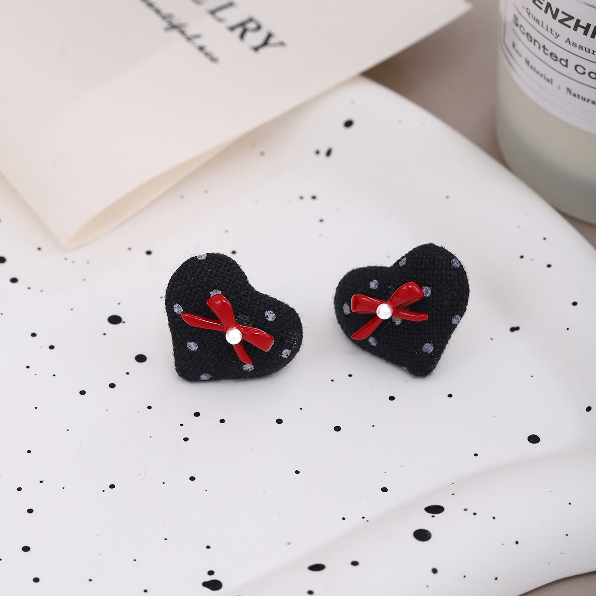 Wholesale Love Bow Luxury Earrings