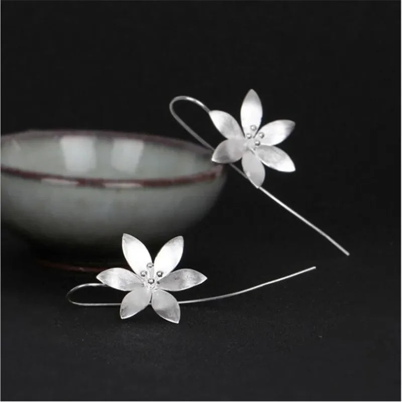Wholesale  Ethnic Fashion Lotus Elegant Earrings