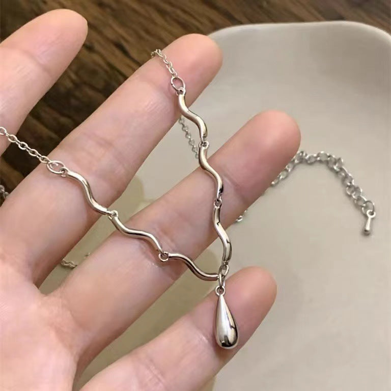 Wholesale Strawberry bubble summer dopamine bow red heart sweet colorful beaded necklace