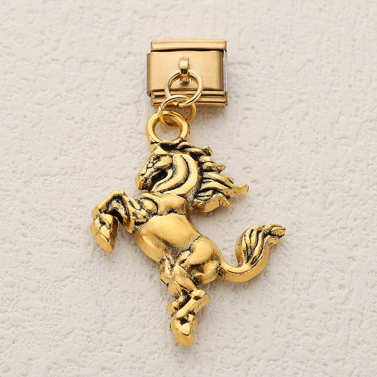 Wholesale 10pcs Italian Charm Bracelet 9mm DIY Splicing Western Cowboy Series Stainless Steel Composable Bracelet