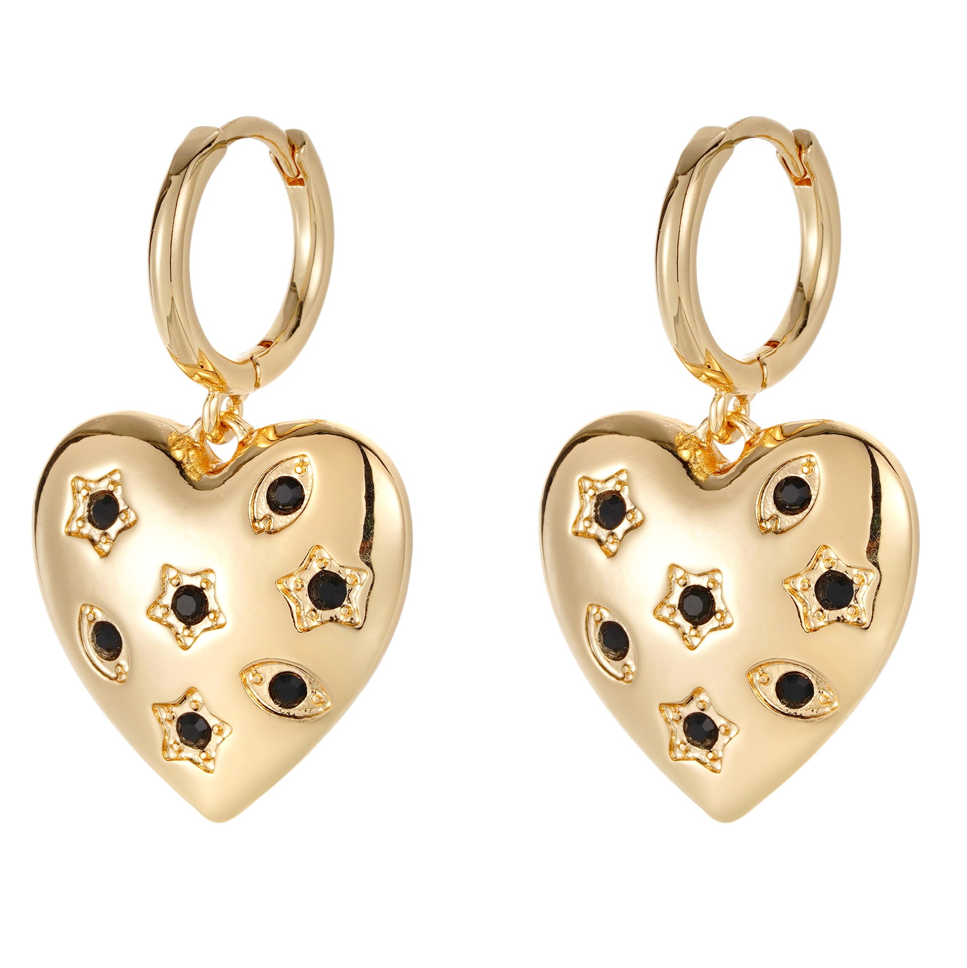 Wholesale Love Diamond Earrings