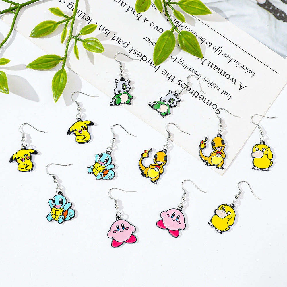 Wholesale Cartoon Anime Pendant Earrings ACCVIP