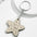 Wholesale  creative wooden five-pointed star keychain