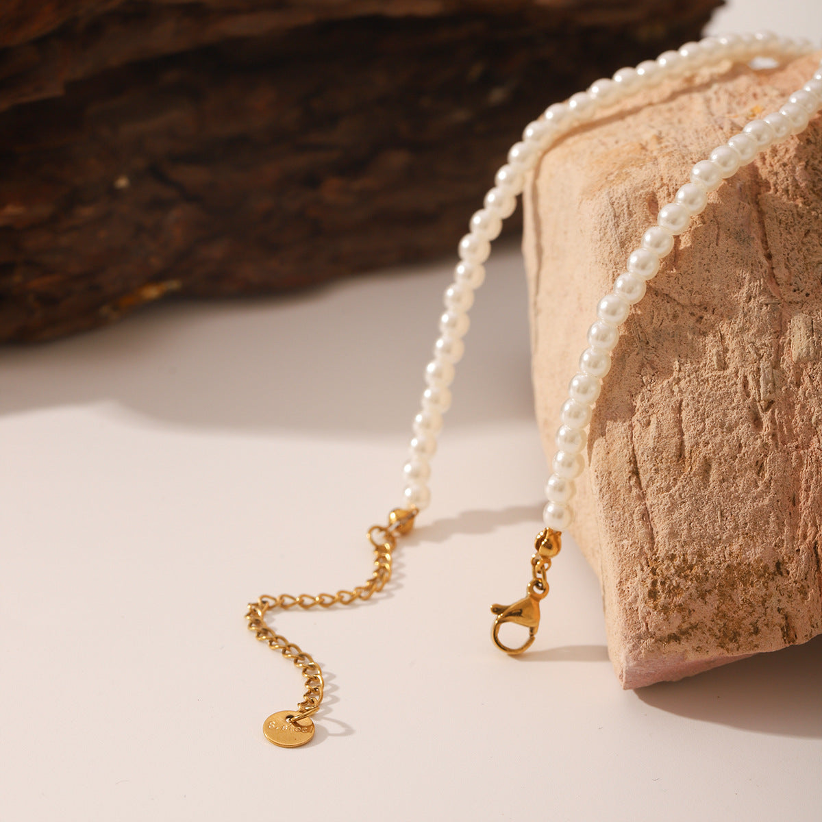 Wholesale Pearl Necklace  All-match Collarbone Chain Light Luxury Elegant Beaded Necklace